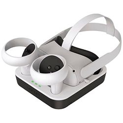 Venom Charging Dock and Rechargeable Battery Packs for Meta Quest 2