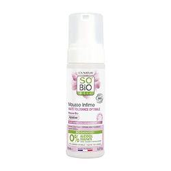 SO'BIO ÉTIC Mousse íntima hipoallergénica² à Fleur de Mauve - 150 ml
