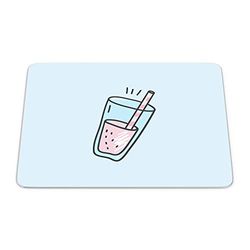 Questo Casa, Rectangle Digital Printed Mouse Pad, Non-Slip Base, for Office and Home, Size: 22 x 18 cm