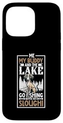 Fishing and Arabian Greyhound Case for iPhone 14 Pro Max