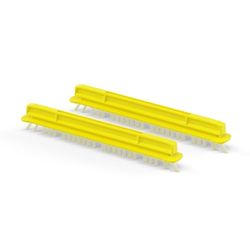 Kärcher Set de Brossettes Pour la Brosse Grand Format Pour Joints, Poils Résistants, Facile à Changer, Nettoyage Confortable des Joints, Accessoires d'Origine Pour Nettoyeurs Vapeur Kärcher
