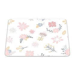 Bonamaison, Tapis de Souris Rectangle Imprimé Numériquement, Fond Antidérapant, pour Bureau et Maison, Taille: 22x18cm