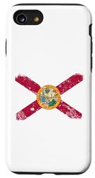 Carcasa para iPhone SE (2020) / 7 / 8 Bandera vintage de Florida