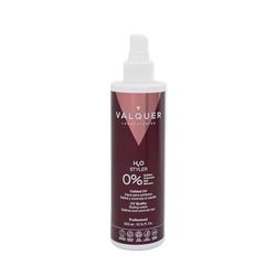 Valquer profissional H2O água para estilistas. Filtros UV. Água de penteado com proteção solar. Vegan. Sem sulfatos, sem sal. Fixação natural. - 300 ml