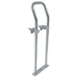 NRS Healthcare Height Adjustable Swedish Bath Rail, Chrome