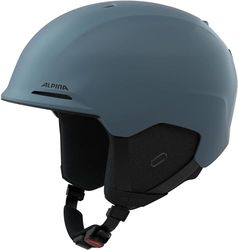 ALPINA BRIX, Casco da Sci Unisex-Adults, Dirt-Blue Matt, 51-55