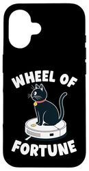 Wheel Of Fortune Cat Joke Robot Vacuum Cleaner Cat Case for iPhone 16