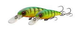 Savage Gear Gravity Twitch MR - Leurre d'action Darting & Kicking pour poissons prédateurs d'eau douce, Long-Cast magnétique, Equilibre horizontal pour Bass, Pike, Trout, Perch & More Firetiger 6.7 cm