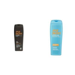 Piz Buin Allergy Lotion SPF 15 Medium 200 ml & Piz Buin After Sun Tan Intensifier After Sun Lotion 200ml Duo Set