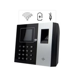 Macchina per la Rilevazione delle Presenze per Aziende fino a 1000 Dipendenti, Registratore di Presenze con Autorizzazione RFID Card/PIN/Impronta Digitale, HDWR TimeLok-300NWEPBI