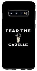 Custodia per Galaxy S10 Maglietta Fear The GAZELLE GAZELLES