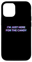 Custodia per iPhone 13 Pro I'm Just Here For The Candy Techno EDM Music Festival Raver