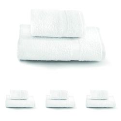 Gabel Tintunita & Co Set Asciugamani, 100% Cotone, 420 gr per mq, Bianco, 100 x 60 cm (Confezione da 4)