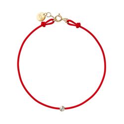 ICE Jewellery - Diamond bracelet - Cord Red (021099)