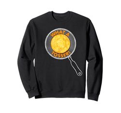 Divertente e Maleducato Design Frittelle per Pancake Tosser Felpa