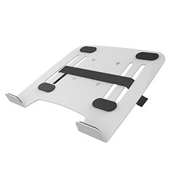 PureMounts PM-ADAPT-NBW Notebookhouder voor VESA Tafelsteunen wit, 75x75 en 100x100