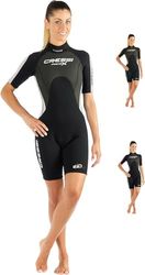 Cressi Med X Lady Shorty Wetsuit - 2.5 mm Neoprene Wetsuit