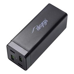Akyga USB-nätadapter Charge Brick AK-CH-17 65 W 2X USB-A 2X USB-C QC4 PD 5–20 V/1,5–3,25 A