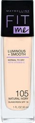 Maybelline Jade Fit Me Liquid Foundation - 30 Ml, 105 Light