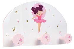 FUN HOUSE 713482 Danseuse BALLERINEPorte Manteau pour Enfant H.37 X L.21.5 X P.68 CM