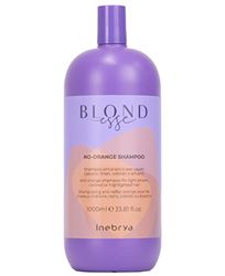 SHAMPOO ANTIARANCIO Ideale per tutti i capelli castano chiari, colorati o schiariti |No Orange BLONDESSE INEBRYA |1.000 ml