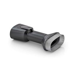 Bosch, Brosse pour Meubles, pour aspirateurs Unlimited 10 et 9, Brosse rotative à 360°, Poils Doux pour Un Nettoyage délicat, Rangement dans la Station d'accueil, Noir, BHZUNGFB