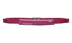 Nathan Sports Mirage Pak Ceinture de Course compacte et Mince pour Tous Ceux Qui ne veulent Transporter Que Le Strict nécessaire – mais sans en Sentir la présence!! Verry Berry