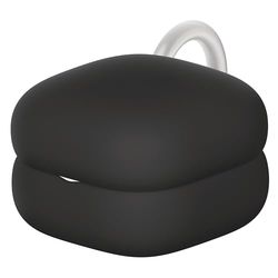 Fodral för Sony LinkBuds Fit - Enkel clip-on-ring, gör dina hörlurar mer personliga, endast för LinkBuds Fit - Pure Black