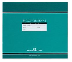 Conqueror 92015 Paper Notebook - Hardback - Offset Green (Franse versie)