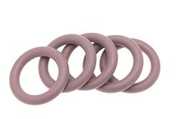 Cosy Bois Couleur | Ø28 | 8 Anneaux Plastique | Parme