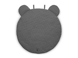 Jollein Baby Crawling Blanket Round Diameter 110 cm Storm Grey