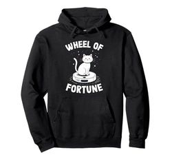 Wheel Of Fortune Robot Vacuum Cleaner Funny Cat Pullover Hoodie