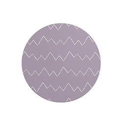 Questo Casa, Round Digital Printed Mouse Pad, Non-Slip Base, for Office and Home, Diameter:22cm