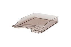 Bantex 100553688 escritorio estante, paquete de 6 unidades Transparente Antracita