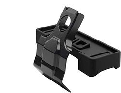 Thule Unisex vuxen EVO flush matchande set, svart, 6045