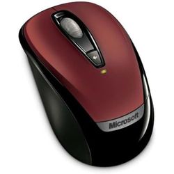 Microsoft Wireless Mobile Mouse 3000 6BA-00035 - Red