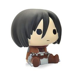 Plastoy AANVAL OP TITAN - Mini Spaarpot - Chibi Mikasa - 13cm