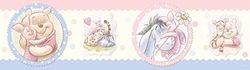 AG Design WBD 8066 Disney Winnie The Pooh, borda adesiva, rolo de papel, colorido, 500 x 14 cm, 1 unidade