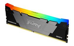 Kingston FURY Renegade RGB 16Go 3600MT/s DDR4 CL16 DIMM 1Gx8 Mémoire pour PC de Game - KF436C16RB12A/16