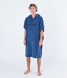 Hurley Homme Oao Hooded Towel, Deep Aqua, Taille unique EU