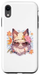 Custodia per iPhone XR gatto gatto gatto gatto gatto gatto gatto gatto occhiali da