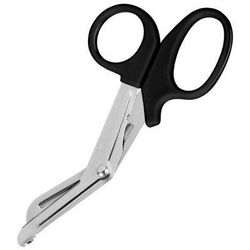 NCD Medical Ciseaux Utilitaire d'Infirmière Noir 5,5"