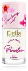 Delia Cosmetics - Vernis à ongles et après-shampoing 2 en 1 - Blanc - Couleur, restauration, soin, lissage et durcissement - Fleur de porcelaine - Convient aux végétaliens - Manucure française
