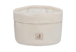 Jollein Verzorgende mandje - Cosy Knit, ivoor - 60% katoen, 40% acryl - 14x18 cm - wit