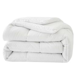 Good Nite Duvet 155 x 220 cm, 4 Seasons, 300 g/m², 155 x 220 cm, All-Season Duvet, Usable and Warm, Soft and Cozy, White