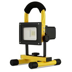 REV 2707212060 SPOT, LED-werklamp met accu, 13W, 1200lm, IP44, zwart-geel