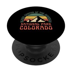 Cañón Negro del Parque Nacional Gunnison PopSockets PopGrip Adhesivo
