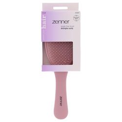 Zenner Tangle-Free Maxi Hair Brush with Handle - Large Detangling Brush for Wet and Dry Hair - With Flexible Bristles - Ergonomic Design - For All Hair Types & Extensions