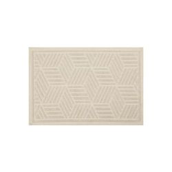 Spirella Alfombra de baño de algodón Cubo 50x80cm Arena