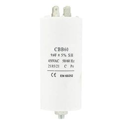 Condensador universal de 4 etiquetas con potencia adecuada: 450 V CA 50/60 Hz